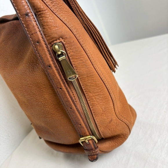 HOBO Inked Hide Collector’s Edition 2018 Feathers Convertible Backpack Bag Purse main image 4